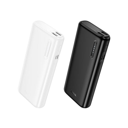 HOCO J158A External Battery, 10000mAh, 10W, 2 x USB-A, White