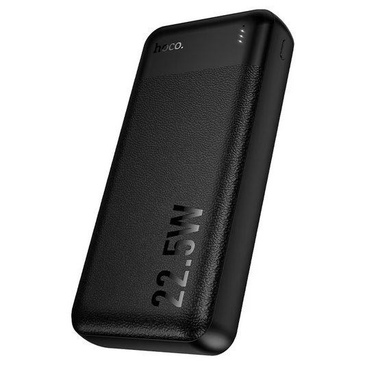 Εξωτερική μπαταρία HOCO J159A Essence, 20000mAh, 22.5W, QC + PD, 1 x USB-C - 2 x USB-A, Μαύρη
