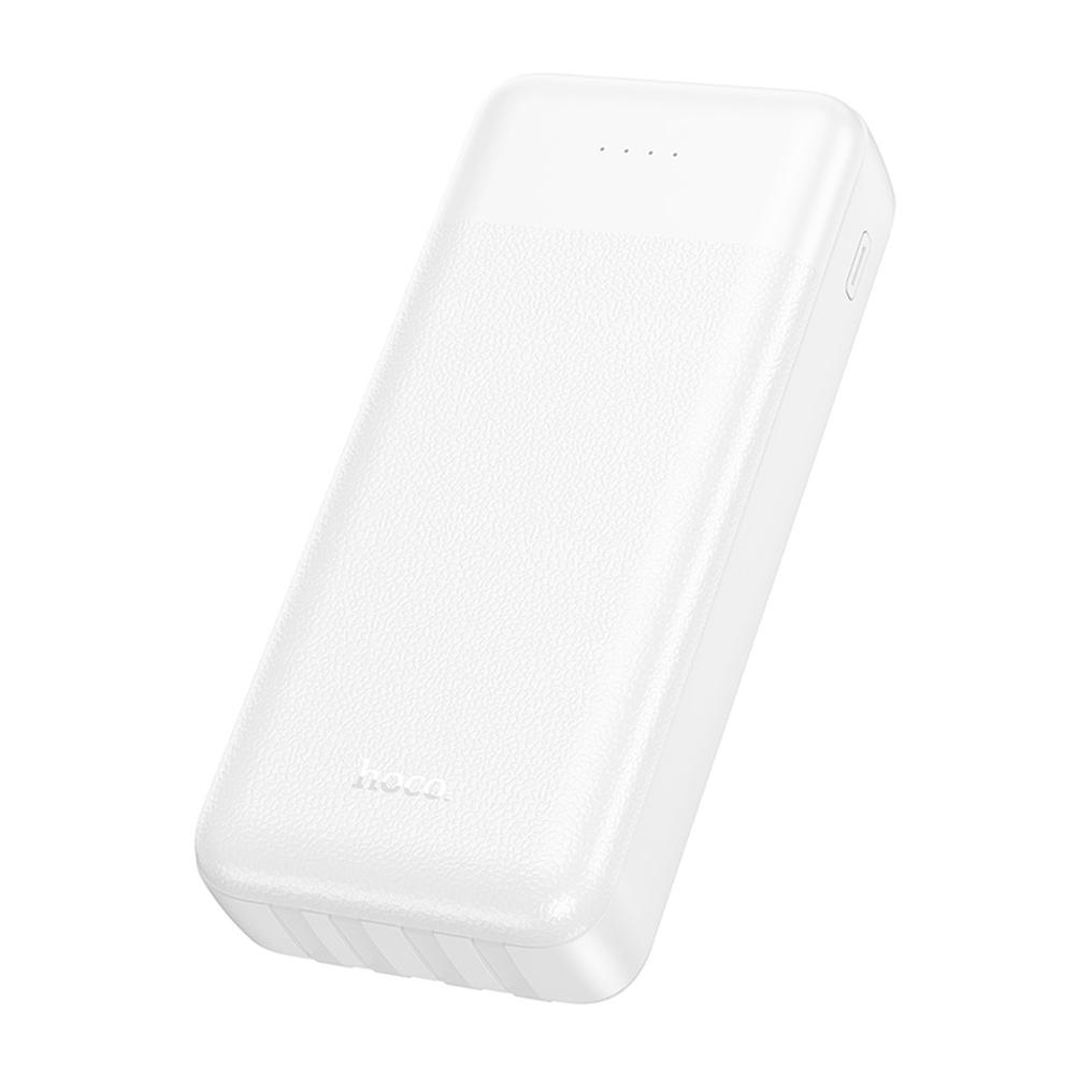 Εξωτερική μπαταρία HOCO J163A, 20000mAh, 10W, 1 x Lightning - 1 x microUSB - 1 x USB-C - 2 x USB-A, Λευκή