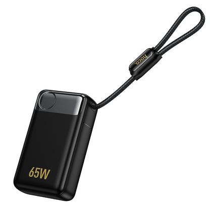 Εξωτερική Μπαταρία HOCO Q53, 12000mAh, 65W, QC + PD, 1 x USB-A - 2 x USB-C, Μαύρο