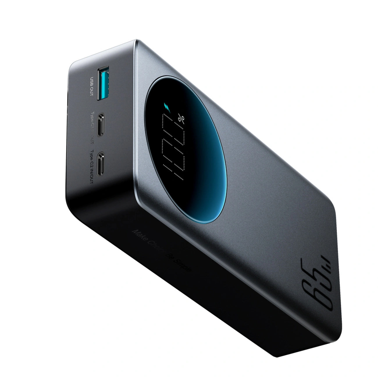 Εξωτερική Μπαταρία Joyroom JR-PBF05 Pro, 30000mAh, 65W, QC + PD, 1 x USB-A - 2 x USB-C, Μαύρο