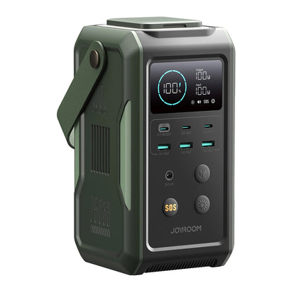 Εξωτερική Μπαταρία Joyroom JR-PBF10, 75000mAh, 100W, QC + PD, 3 x USB-A - 3 x USB-C, Πράσινο