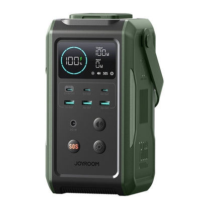 Εξωτερική Μπαταρία Joyroom JR-PBF10, 75000mAh, 100W, QC + PD, 3 x USB-A - 3 x USB-C, Πράσινο