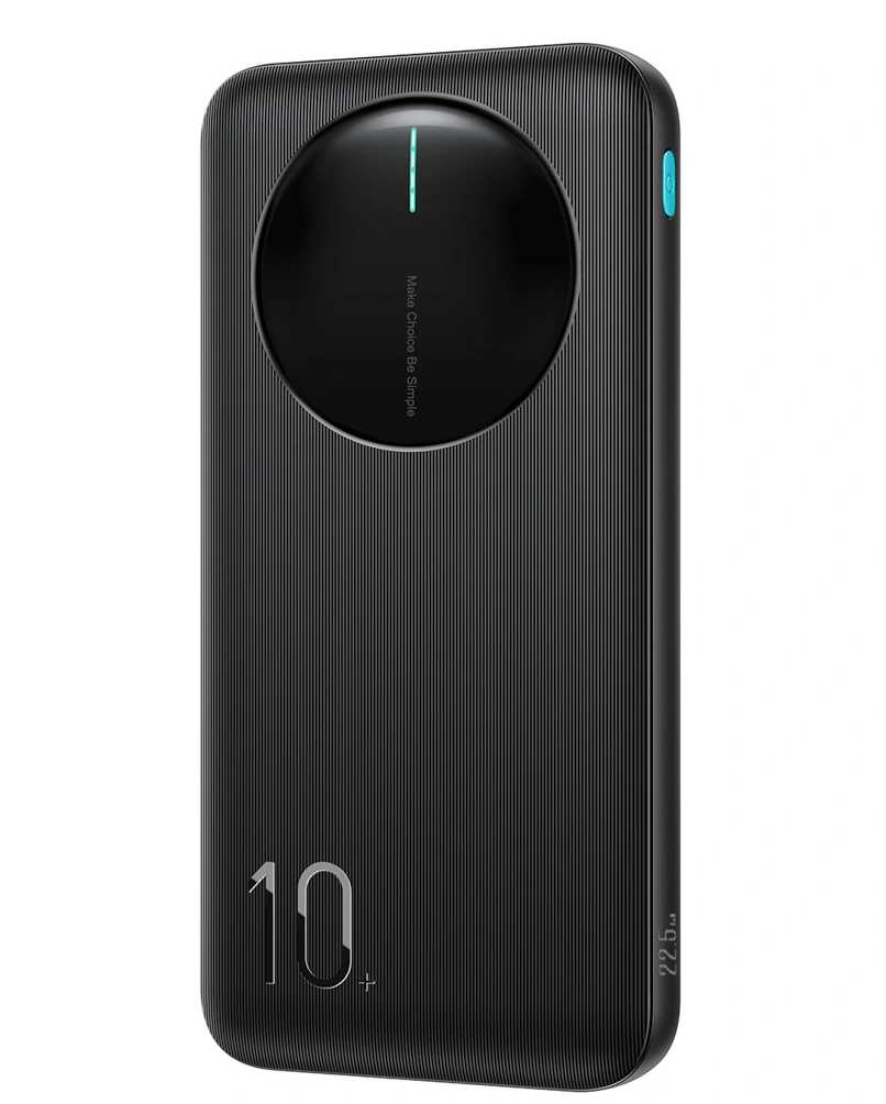 Εξωτερική Μπαταρία Joyroom JR-PBF12 Pro, 10000mAh, 22.5W, QC + PD, 1 x USB-C - 2 x USB-A, Μαύρο