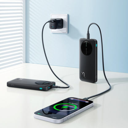 Εξωτερική Μπαταρία Joyroom JR-PBF12 Pro, 10000mAh, 22.5W, QC + PD, 1 x USB-C - 2 x USB-A, Μαύρο