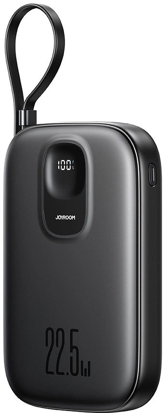 Εξωτερική Μπαταρία Joyroom JR-PBF17, 10000mAh, 22.5W, QC + PD, 1 x USB-A - 2 x USB-C, Μαύρη