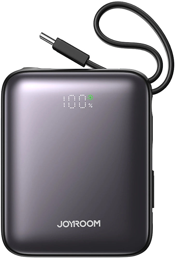 Εξωτερική Μπαταρία Joyroom JR-PBF27, 10000mAh, 22.5W, PD, 1 x Lightning - 2 x USB-C, Μαύρη