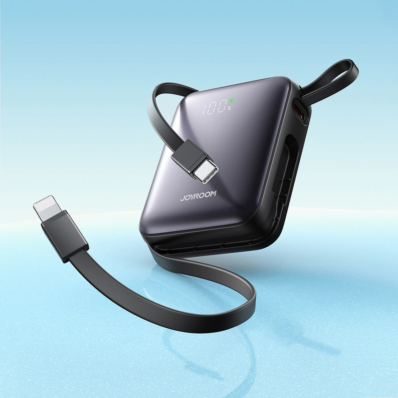 Εξωτερική Μπαταρία Joyroom JR-PBF27, 10000mAh, 22.5W, PD, 1 x Lightning - 2 x USB-C, Μαύρη
