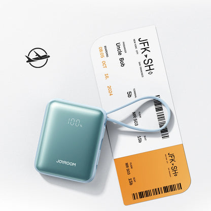 Εξωτερική Μπαταρία Joyroom JR-PBF27, 10000mAh, 22.5W, PD, 1 x Lightning - 2 x USB-C, Μπλε