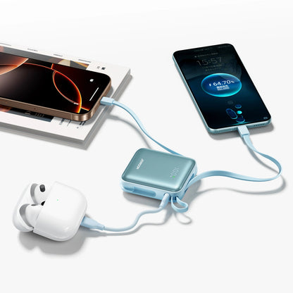 Εξωτερική Μπαταρία Joyroom JR-PBF27, 10000mAh, 22.5W, PD, 1 x Lightning - 2 x USB-C, Μπλε