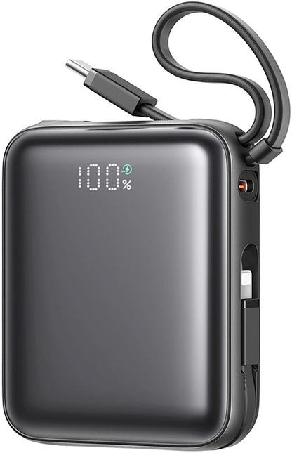 Εξωτερική Μπαταρία Joyroom JR-PBF27, 10000mAh, 22.5W, PD, 1 x Lightning - 2 x USB-C, Μαύρη