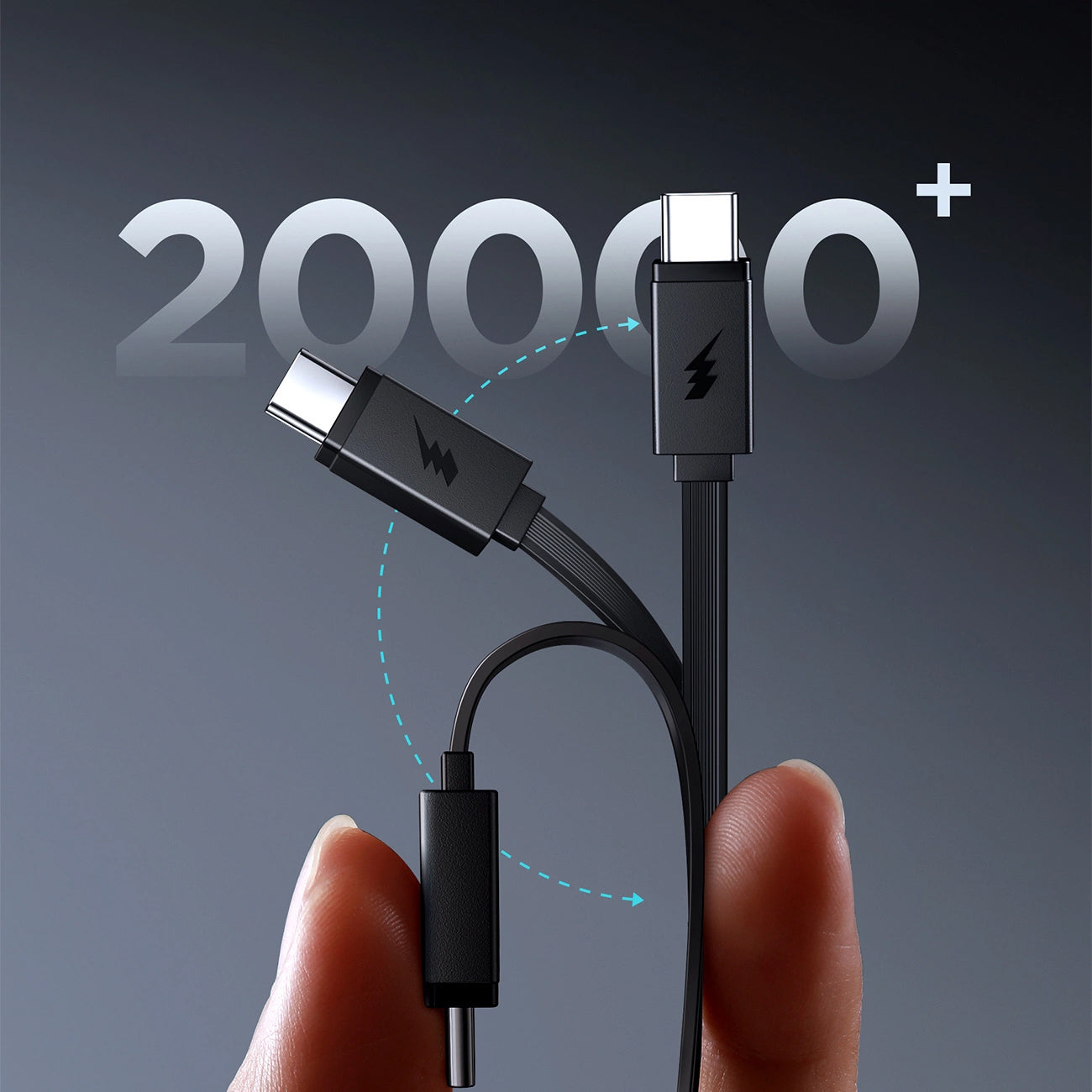 Εξωτερική Μπαταρία Joyroom JR-PR1, 10000mAh, 22.5W, PD, 2 x USB-C, Γκρι