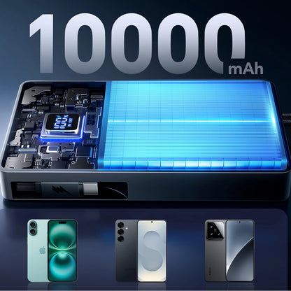 Εξωτερική Μπαταρία Joyroom JR-PR1, 10000mAh, 22.5W, PD, 2 x USB-C, Γκρι
