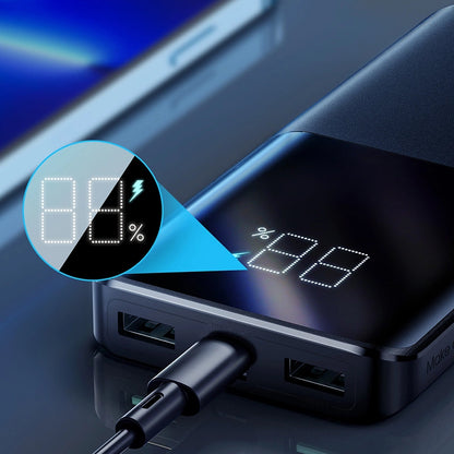 Εξωτερική Μπαταρία Joyroom JR-QP191, 10000mAh, 22.5W, QC + PD, 1 x USB-C - 2 x USB-A, Μαύρη