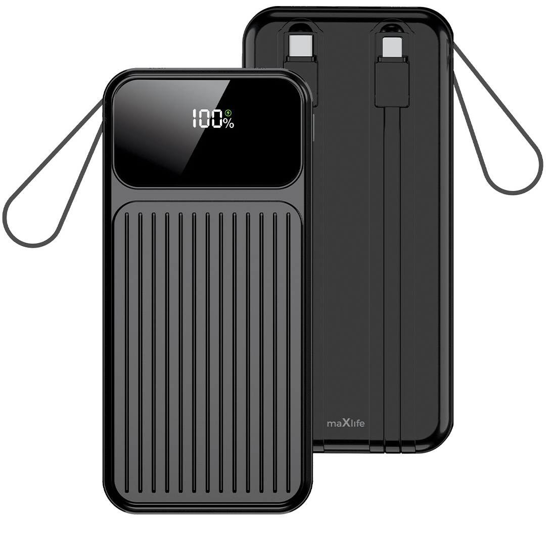 Εξωτερική Μπαταρία MaXlife MXPB-06, 10000mAh, 22.5W, QC + PD, 1 x Lightning - 2 x USB-A - 2 x USB-C, Μαύρη