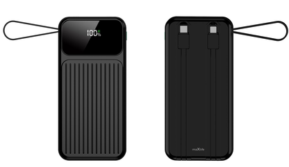 Εξωτερική Μπαταρία MaXlife MXPB-06, 10000mAh, 22.5W, QC + PD, 1 x Lightning - 2 x USB-A - 2 x USB-C, Μαύρη