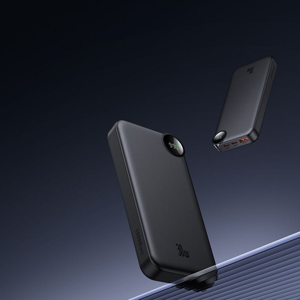 Εξωτερική Μπαταρία McDodo MC-3850 Display, 10000mAh, 30W, QC + PD, 1 x USB-A - 2 x USB-C, Μαύρη