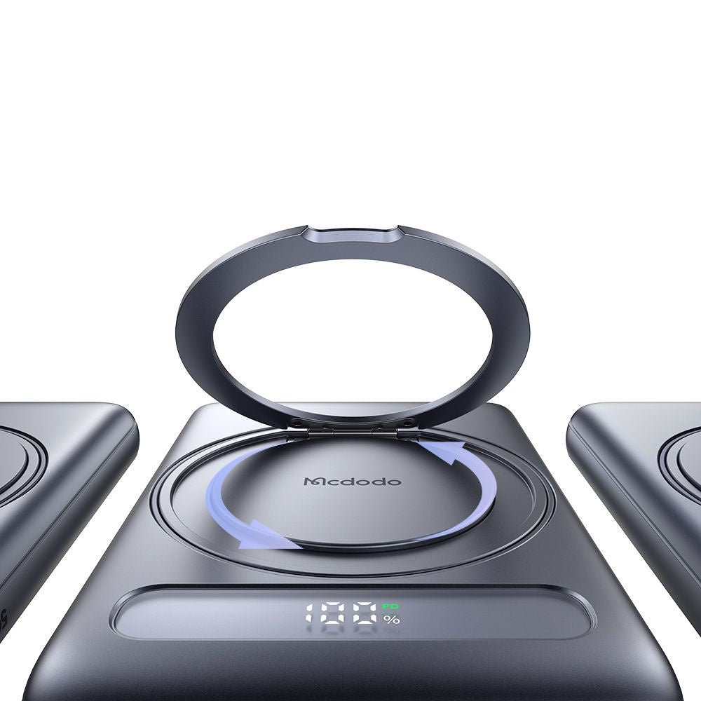 Εξωτερική Μπαταρία Wireless McDodo MC-8361 Meta, 5000mAh, 20W, PD + FQI, 1 x QI - 1 x USB-C, Γκρι