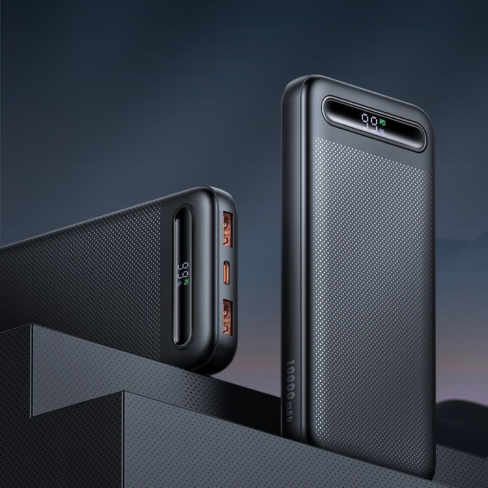 Εξωτερική Μπαταρία McDodo MC-3881 Star, 10000mAh, 22.5W, QC + PD, 2 x USB-A - 1 x USB-C, Μαύρη