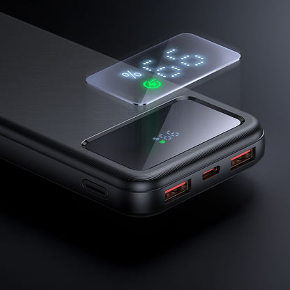 Εξωτερική Μπαταρία McDodo MC-4220, 10000mAh, 22.5W, QC + PD, 2 x USB-A - 1 x USB-C, Μαύρη