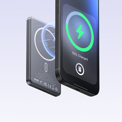 Εξωτερική Μπαταρία Wireless McDodo MC-4641 Meta, 5000mAh, 20W, PD + FQI, 1 x QI - 1 x USB-C, Μαύρη