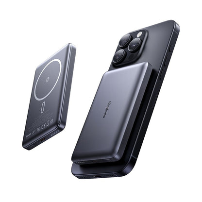 Εξωτερική Μπαταρία Wireless McDodo MC-4651 Meta, 10000mAh, 20W, PD + FQI, 1 x QI - 1 x USB-C, Μαύρη
