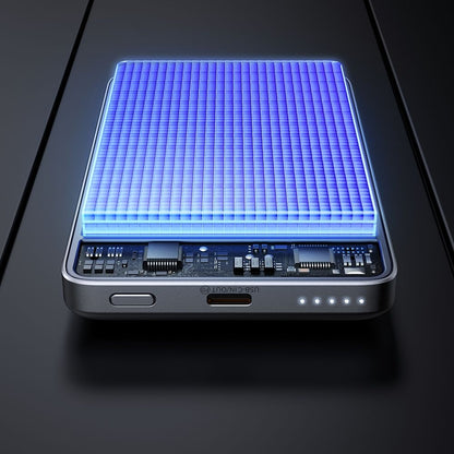 Εξωτερική Μπαταρία Wireless McDodo MC-4651 Meta, 10000mAh, 20W, PD + FQI, 1 x QI - 1 x USB-C, Μαύρη