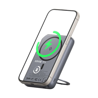Εξωτερική Μπαταρία Wireless McDodo MC-8371 Meta, 10000mAh, 20W, PD + FQI, 1 x QI - 1 x USB-C, Γκρι