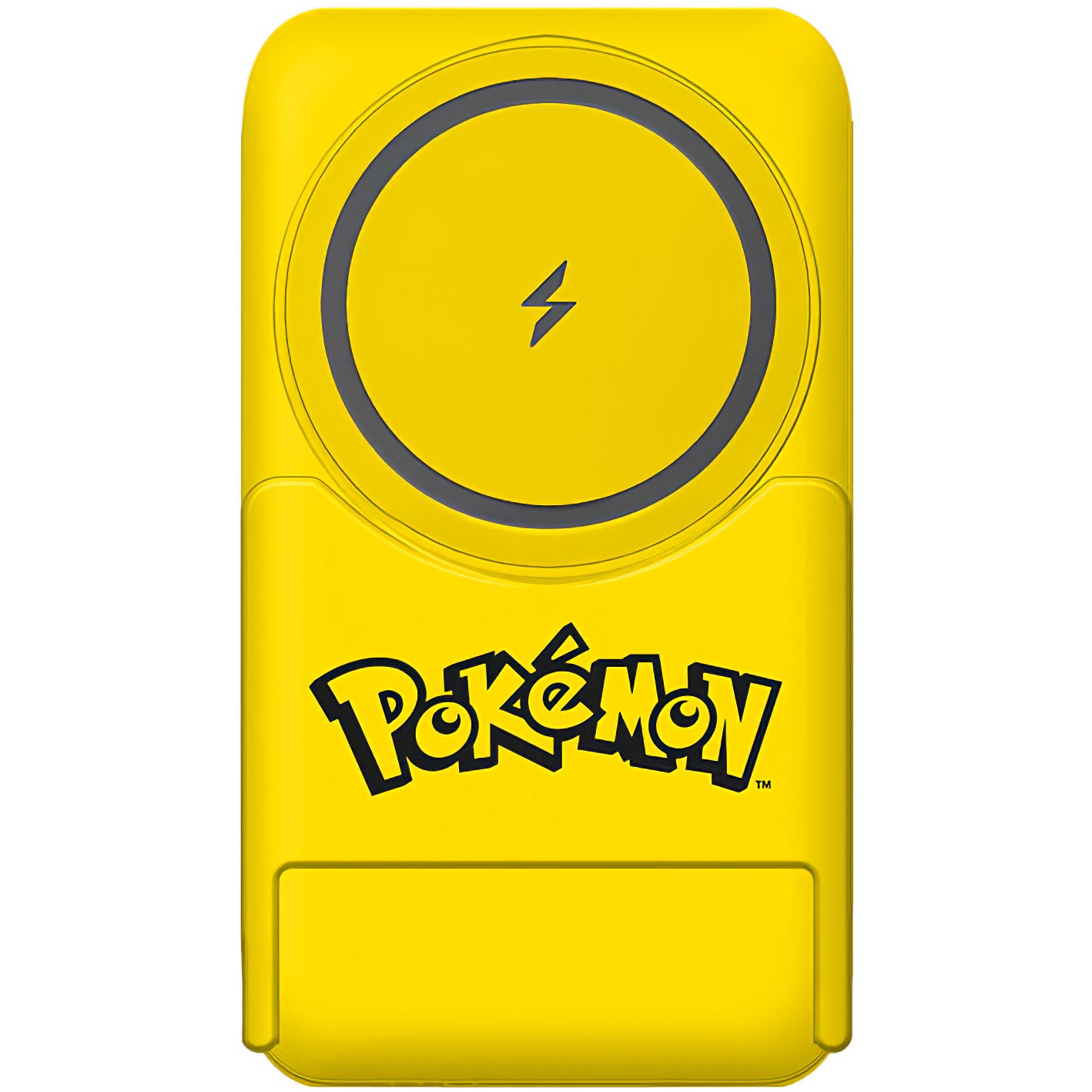 Ασύρματη Εξωτερική Μπαταρία OTL Pokemon Pikatchu, 5000mAh, 20W, PD + FQI, 1 x QI - 1 x USB-C, Κίτρινη PK1191