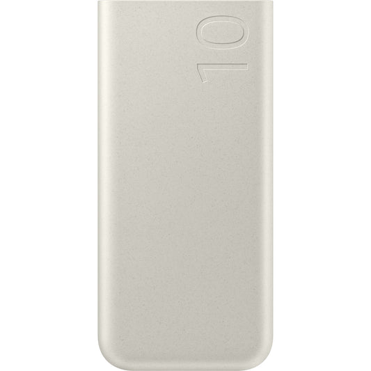 Εξωτερική Μπαταρία Samsung, 10000mAh, 25W, PD, 2 x USB-C, Μπεζ, Επανασφραγισμένη EB-P3400XUEGEU