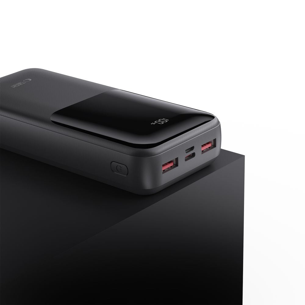 Εξωτερική Μπαταρία Tech-Protect PB02, 20000mAh, 22.5W, QC + PD, 1 x USB-C - 2 x USB-A, Μαύρη