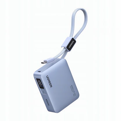 Εξωτερική Μπαταρία UGREEN PB584 (75173B), 10000mAh, 33W, QC + PD, 1 x USB-A - 2 x USB-C, Μπλε