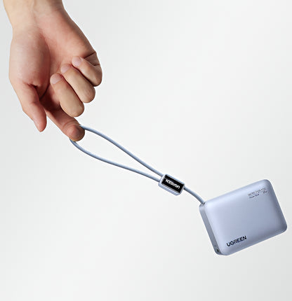 Εξωτερική Μπαταρία UGREEN PB584 (75173B), 10000mAh, 33W, QC + PD, 1 x USB-A - 2 x USB-C, Μπλε
