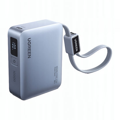 Εξωτερική Μπαταρία UGREEN PB584 (75173B), 10000mAh, 33W, QC + PD, 1 x USB-A - 2 x USB-C, Μπλε
