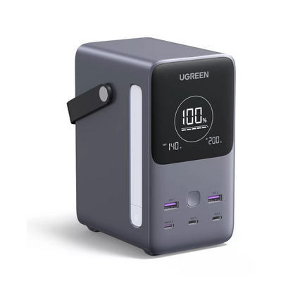 Εξωτερική Μπαταρία UGREEN PB770, 48000mAh, 300W, QC + PD, 2 x USB-A - 3 x USB-C, Γκρι, Επανασφραγισμένη