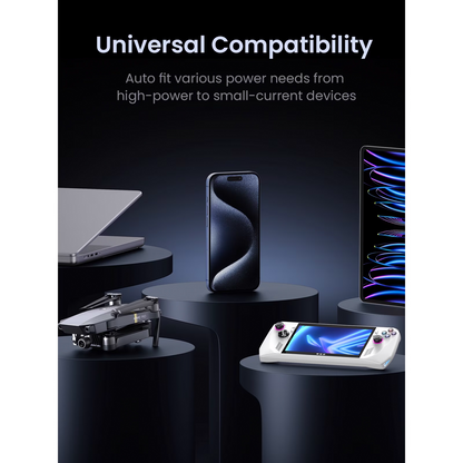 Εξωτερική Μπαταρία UGREEN PB770, 48000mAh, 300W, QC + PD, 2 x USB-A - 3 x USB-C, Γκρι, Επανασφραγισμένη