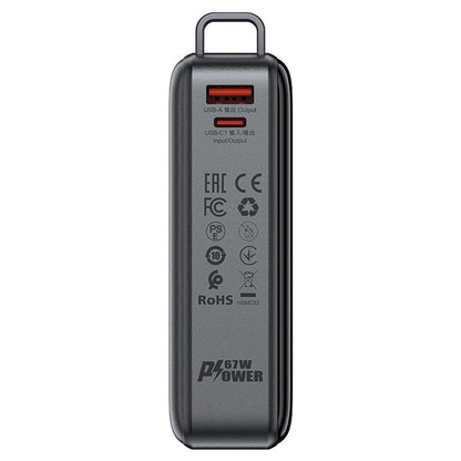 Εξωτερική Μπαταρία Acefast M4, 20000mAh, 67W, PD, 1 x USB-A - 2 x USB-C, Μαύρη
