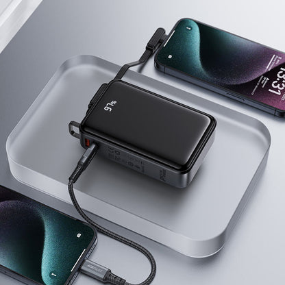 Εξωτερική Μπαταρία Acefast M4, 20000mAh, 67W, PD, 1 x USB-A - 2 x USB-C, Μαύρη