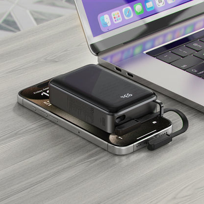 Εξωτερική Μπαταρία Acefast M4, 20000mAh, 67W, PD, 1 x USB-A - 2 x USB-C, Μαύρη