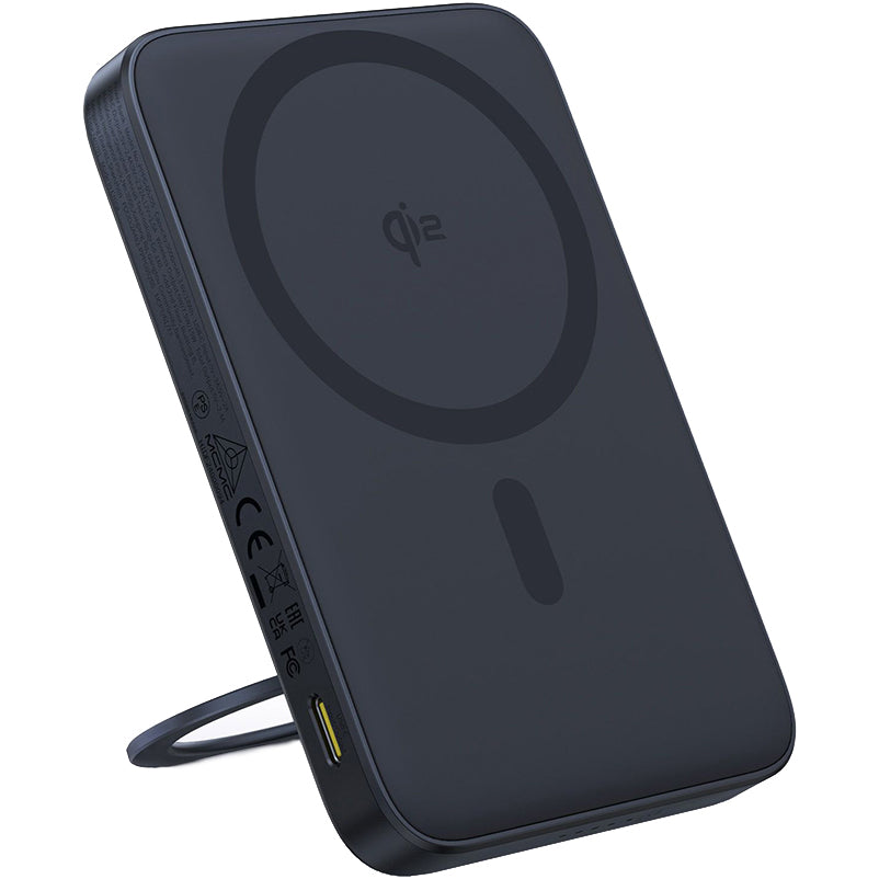 Εξωτερική Μπαταρία Wireless Baseus PicoGo, 5000mAh, 20W, PD + FQI, 1 x QI - 1 x USB-C, Μαύρη P10076802123-00