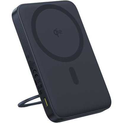 Εξωτερική Μπαταρία Wireless Baseus PicoGo, 5000mAh, 20W, PD + FQI, 1 x QI - 1 x USB-C, Μαύρη P10076802123-00