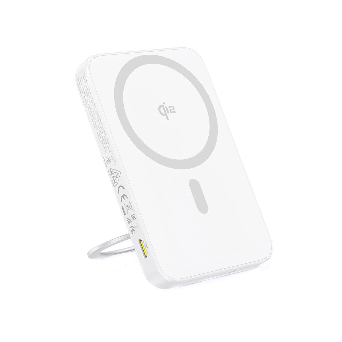 Εξωτερική Μπαταρία Wireless Baseus PicoGo, 5000mAh, 20W, PD + FQI, 1 x QI - 1 x USB-C, Λευκή P10076800213-01