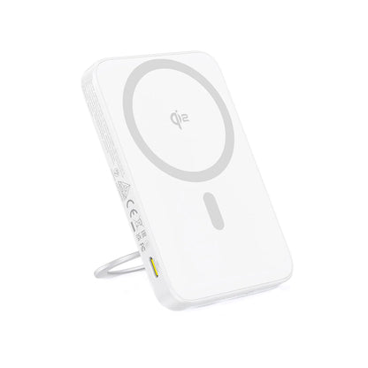Εξωτερική Μπαταρία Wireless Baseus PicoGo, 5000mAh, 20W, PD + FQI, 1 x QI - 1 x USB-C, Λευκή P10076800213-01