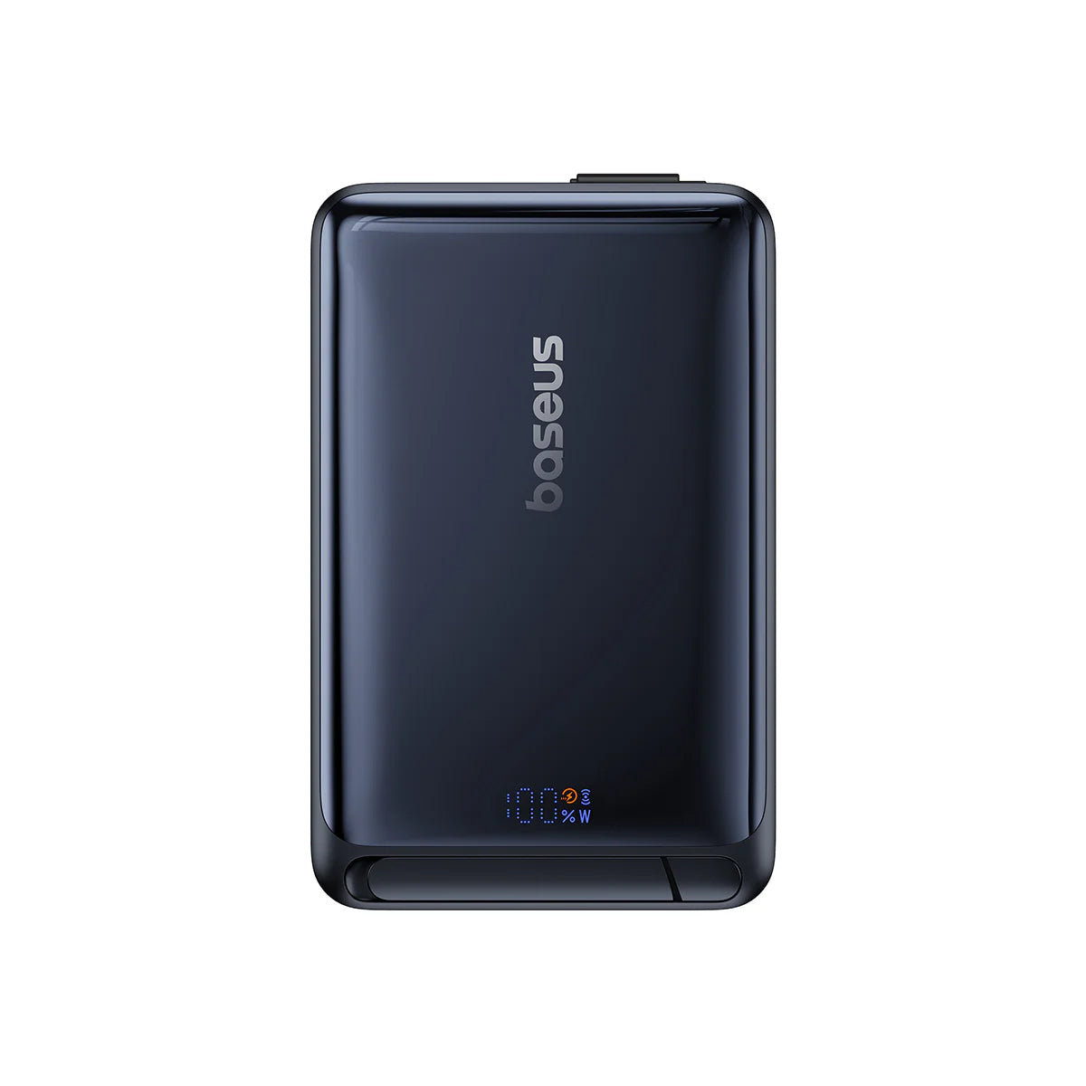 Εξωτερική Μπαταρία Wireless Baseus Nomos, 10000mAh, 45W, PD + FQI, 1 x QI - 2 x USB-C, Μαύρη P10078800123-00