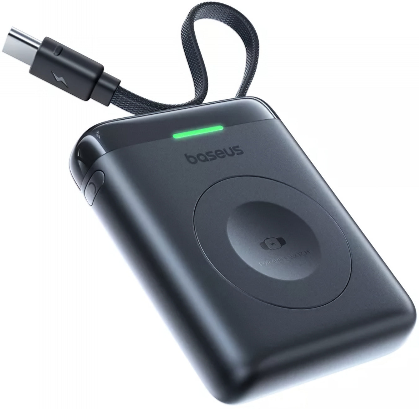 Εξωτερική Ασύρματη Μπαταρία Baseus EnerFill FW11 για Apple Watch Series, 1640mAh, 5W, 1 x QI, Μαύρο E0205301