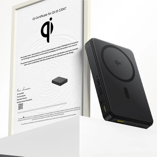 Εξωτερική Μπαταρία Wireless Baseus Airpow2 Qi2, 10000mAh, 22.5W, QC + PD + FQI, 1 x QI - 1 x USB-A - 1 x USB-C, Μαύρη P10080000123-00