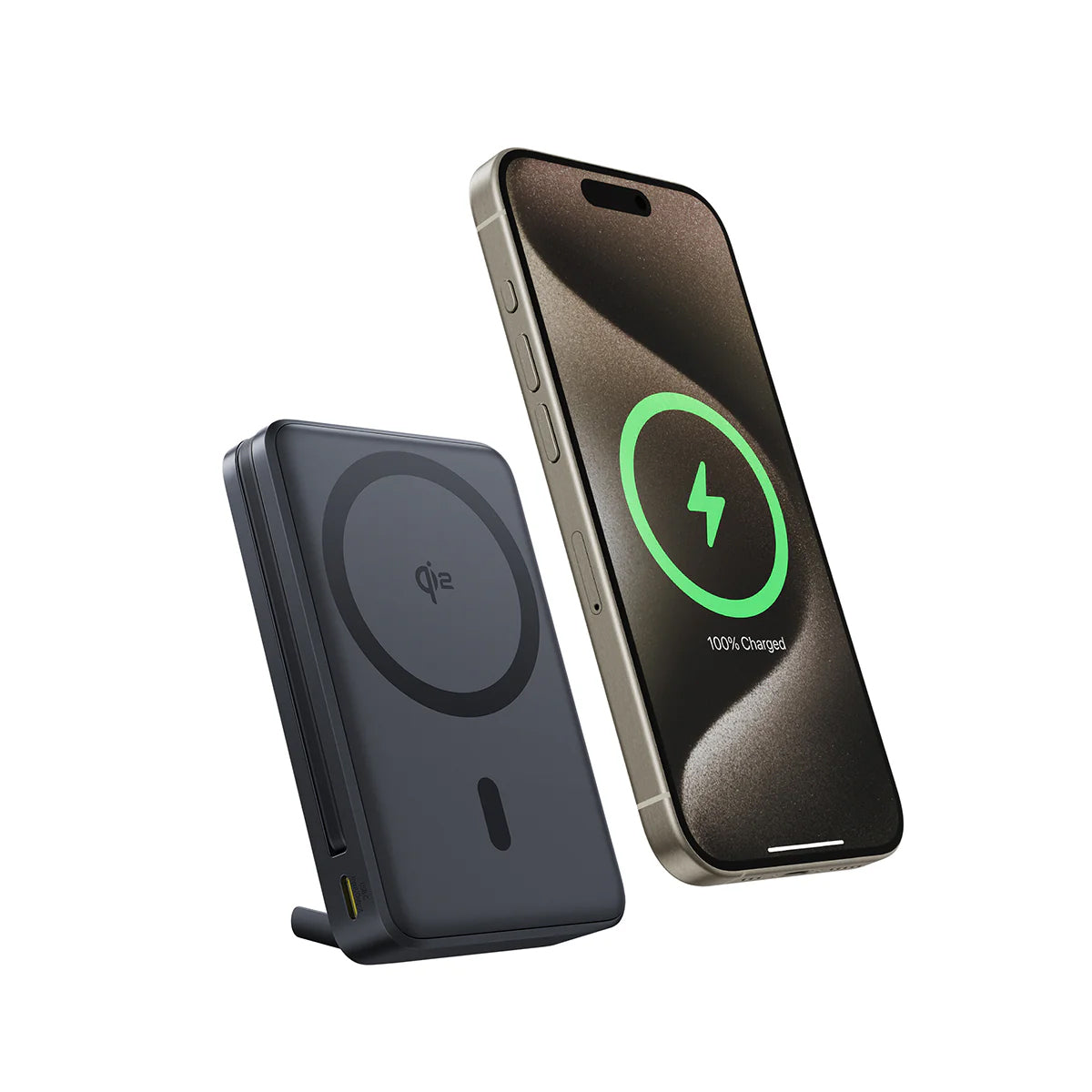 Εξωτερική Μπαταρία Wireless Baseus Nomos, 10000mAh, 45W, PD + FQI, 1 x QI - 2 x USB-C, Μαύρη P10078800123-00