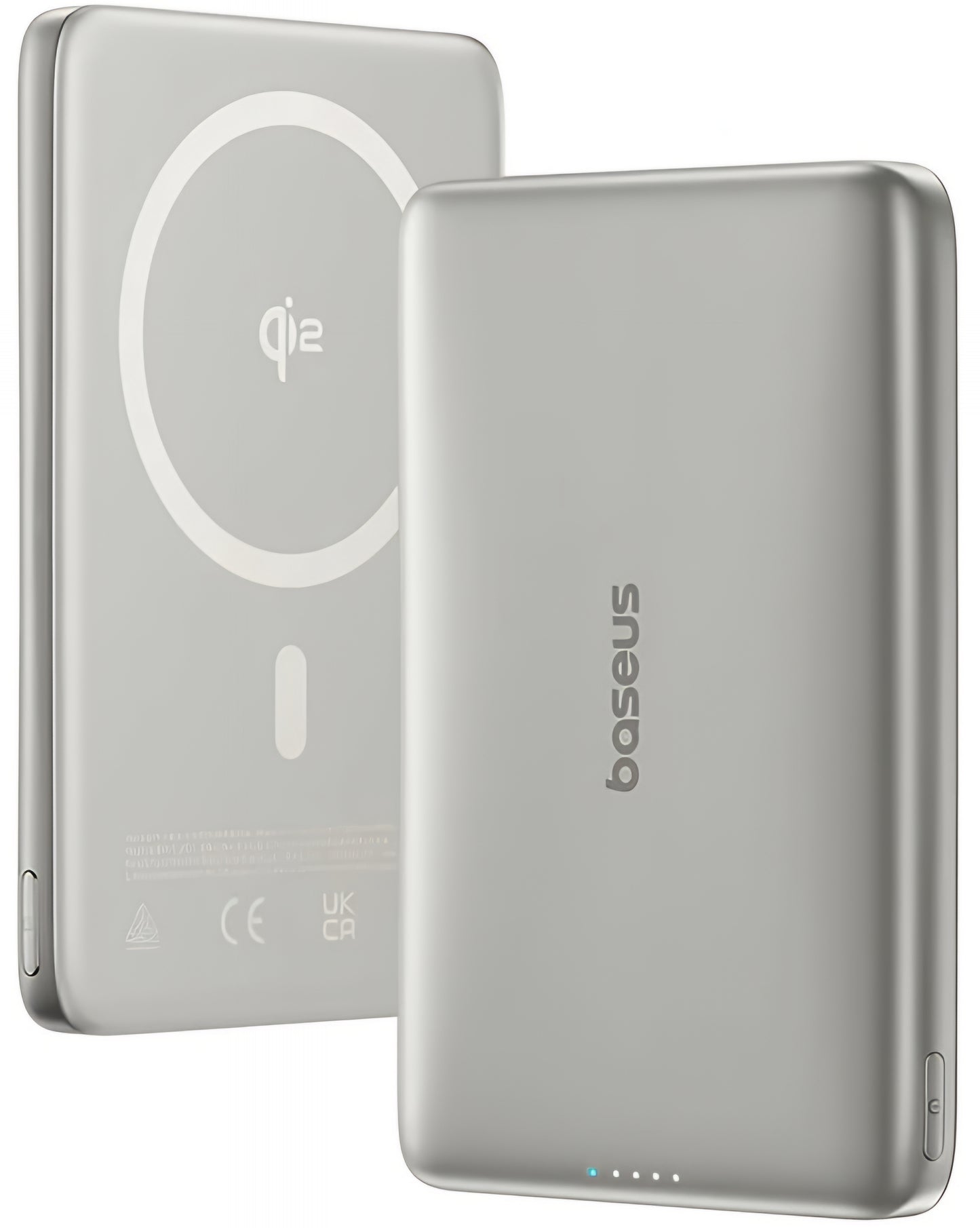 Εξωτερική Μπαταρία Ασύρματη Baseus PicoGo AM41, 10000mAh, 27W, PD + FQI, 1 x QI - 1 x USB-C, Μπεζ E0027203