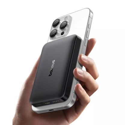 Εξωτερική Μπαταρία Wireless Baseus Enerfill FM12, 10000mAh, 22.5W, PD + FQI, 1 x QI - 1 x USB-C, Μαύρη E0028500