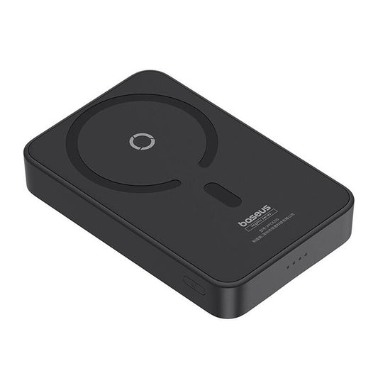 Εξωτερική Μπαταρία Wireless Baseus MagPro PPCXZ05, 5000mAh, 20W, PD + FQI, 1 x QI - 1 x USB-C, Μαύρη, Επανασφραγισμένη P10064101123-00